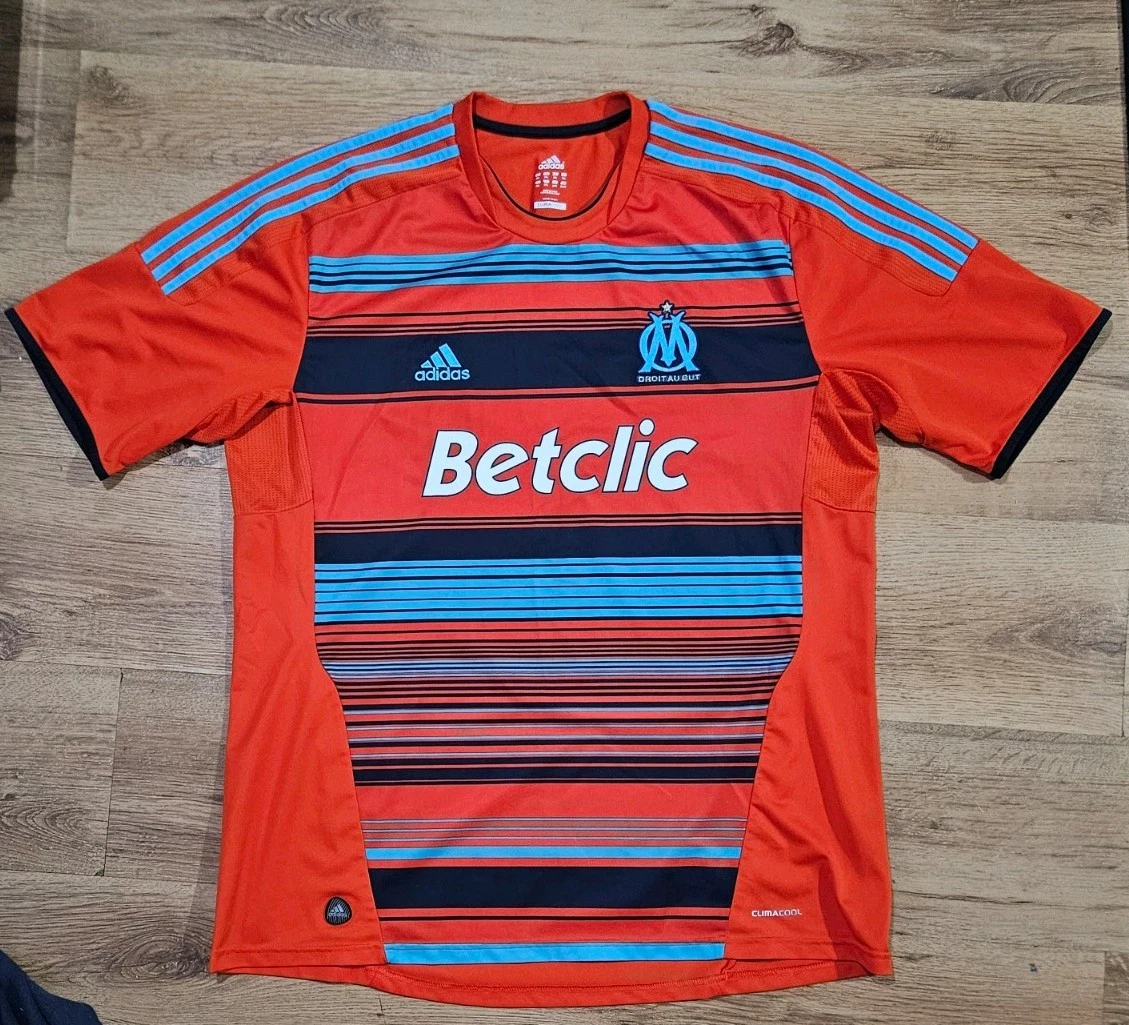 Maillot de football rétro third Olympique de Marseille N°10 LASS 2015