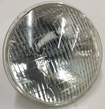 7" Halogen 6V Glass Sealed Beam Head Lamp Headlight Light Bulb 6 Volt New