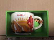 2oz Starbucks Phoenix Christmas Tree Ornament decoration shot glass cup gift