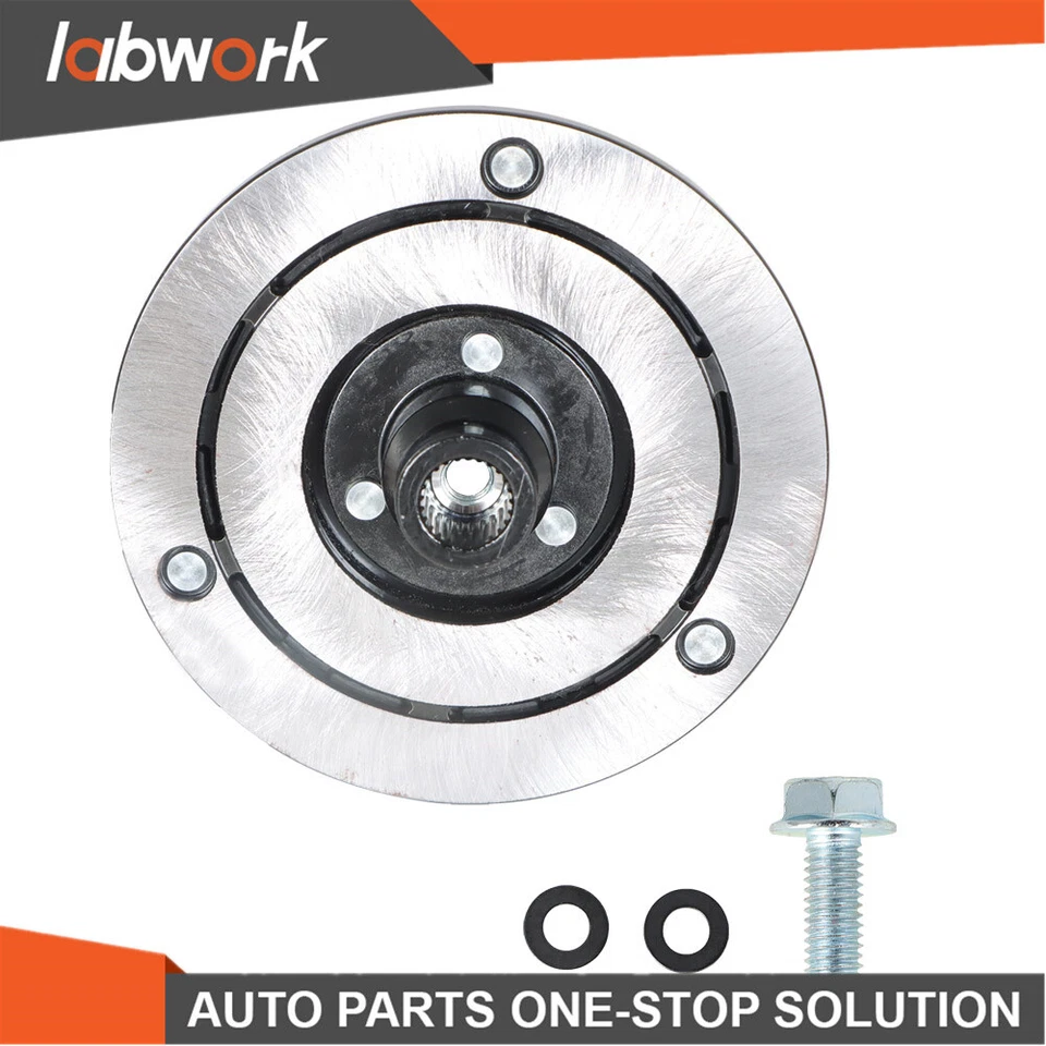 Colector de escape de placa de buje de embrague compresor de aire acondicionado de laboratorio para Ford F-150 11-14 Foto 4 de 4