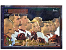 Braves vs. Phillies 2002 Topps Base America United We Stand #359 Baseball Card