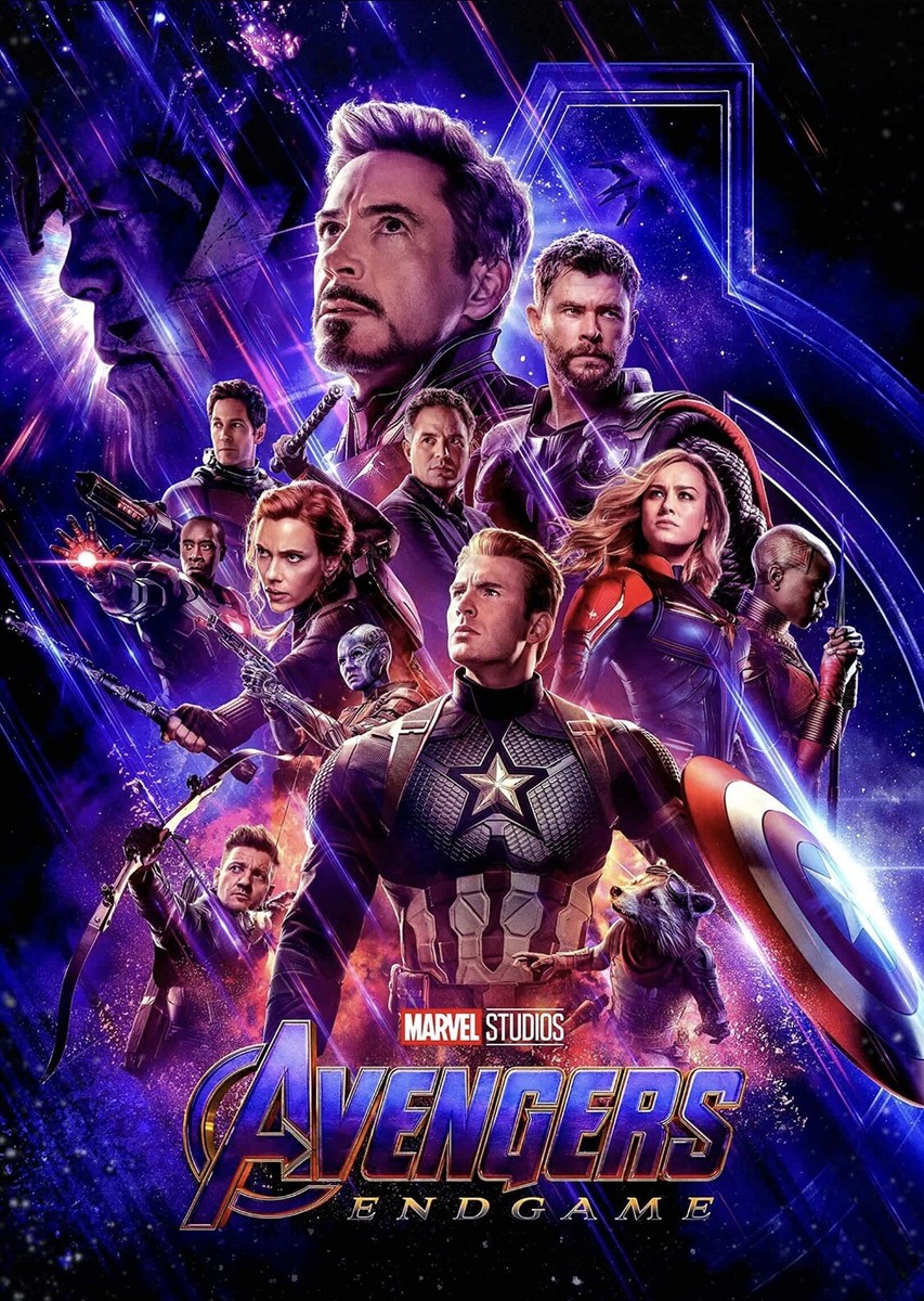 マーベル　アベンジャーズ　パンフレット Avengers ENDGAME 4x6 Bus Shelter DS Movie Poster Marvel Robert