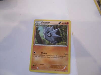 Pupitar Pokmon Card TCG Pokemon XY Fates Collide 42/124 BB | eBay