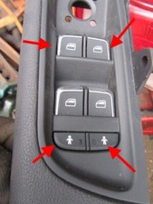 AUDI A3 8V S3 RS3 Driver Door Electric Window Switch BUTTON OEM 32K warranty