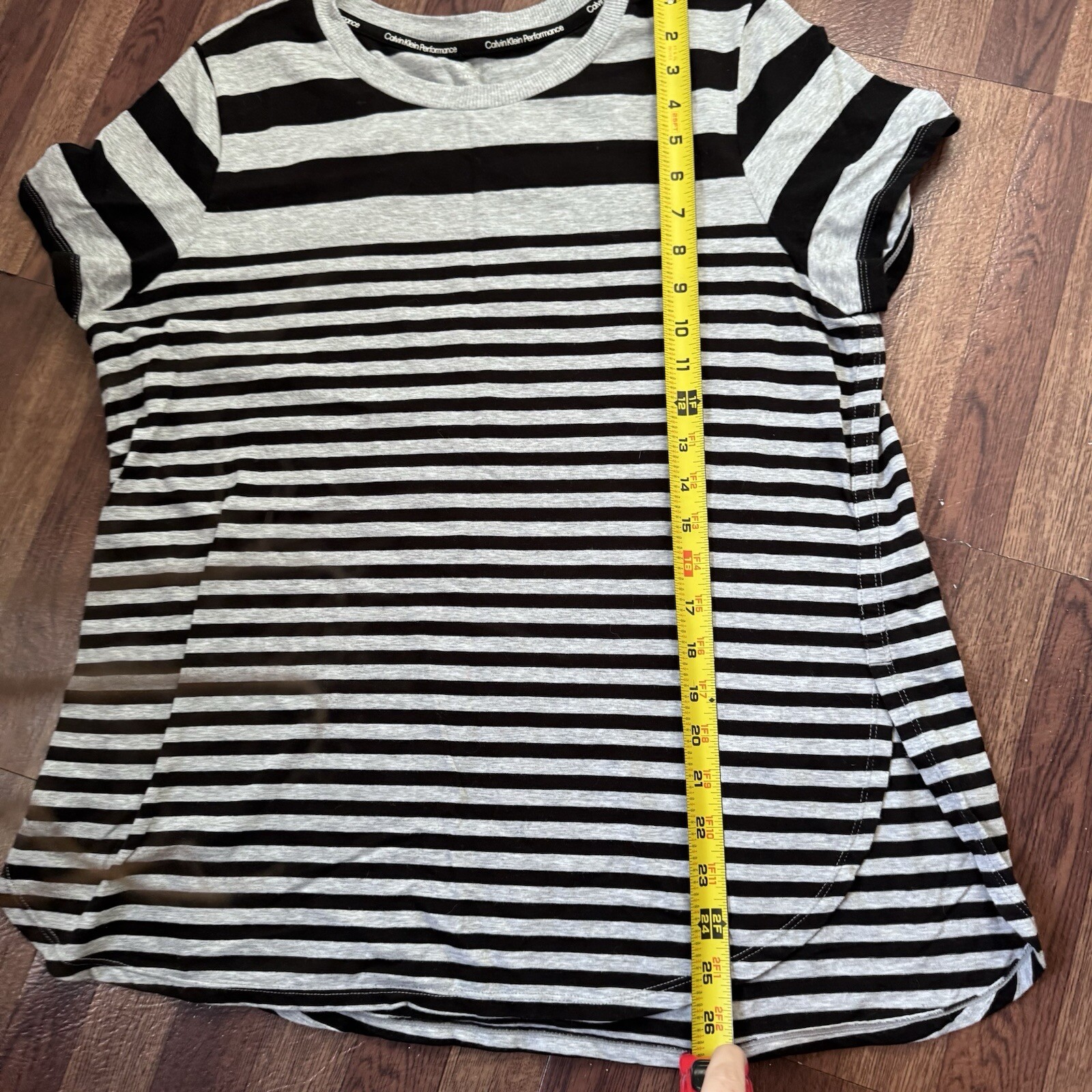 Calvin Klein Performance Striped Basic Cotton Top… - image 13