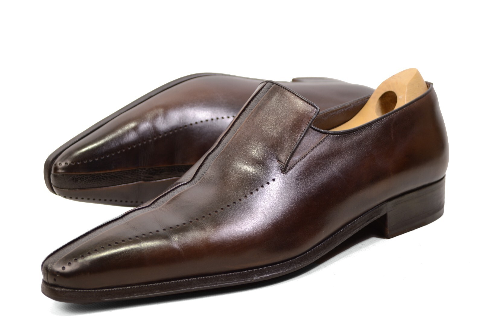SAOLA r1750$ Mocassini Artioli PELLICCIA lin. scarpe italia uk8 5 42 5 us9 5 zilli Autentiche