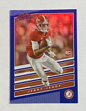 2020 Panini Chronicles Draft Picks Absolute Blue #2 Rookie Jerry Jeudy Alabama