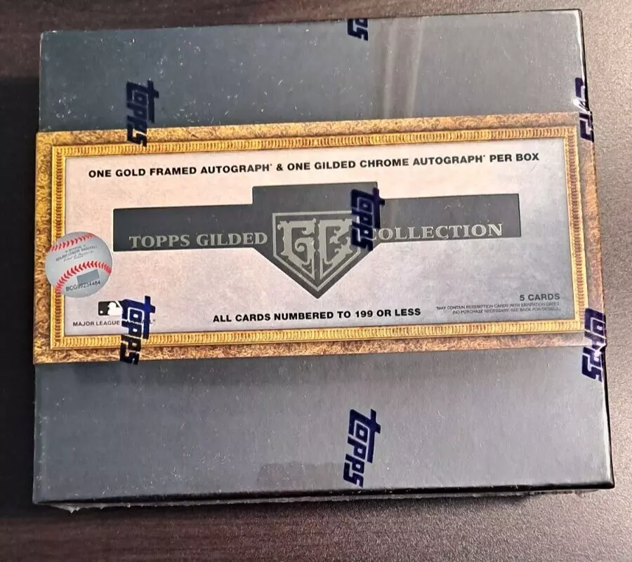 2022 Topps Gilded Collection Baseball Hobby Box Factory Sealed | eBay