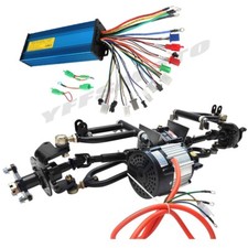 ATV Front Drive Shaft Axle Kit 48V 1000W Differential Motor Brushless Controller