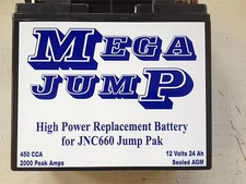 JUMP N CARRY 660 UPGRADED REPLACEMENT HI POWER BATTERY ALSO FITS JNC4000