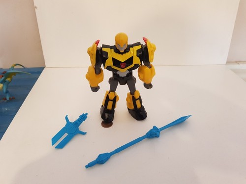 Bumblebee Transformers Marvel Super Hero Mashers Figure, Optimus Prime, Combine