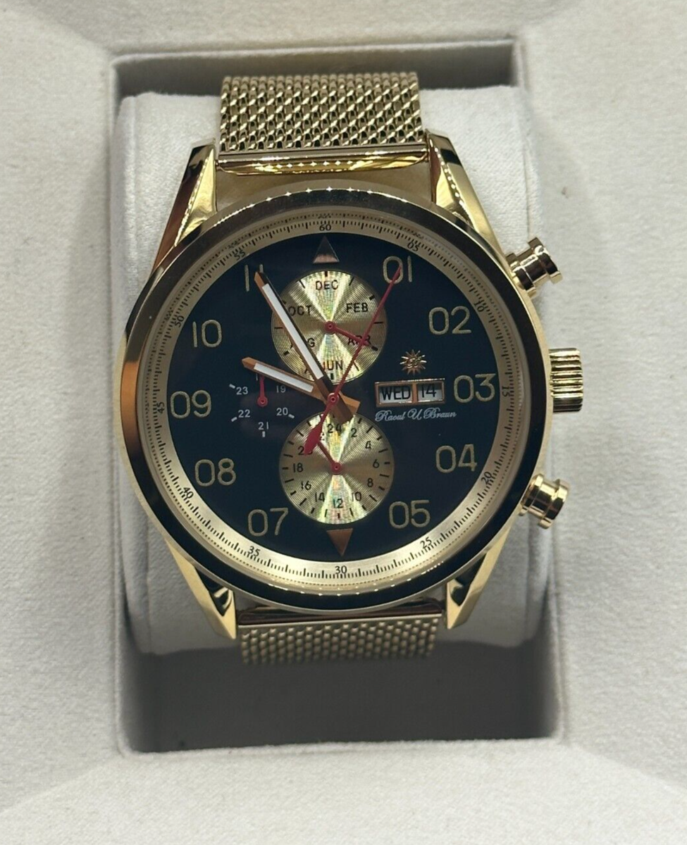 Raoul Braun RUB05-0224 Automatik 49mm Uhr Herrenuhr Limited