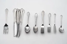 VTG Oneida Wm A Rogers Deluxe Summer Mist-Autumn Glow Fork, Spoon, Knife *SELECT