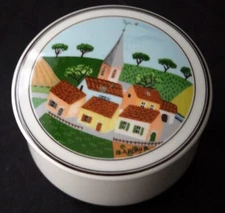 VILLEROY & BOCH Design Naif Laplau Village No 4 Trinket Box