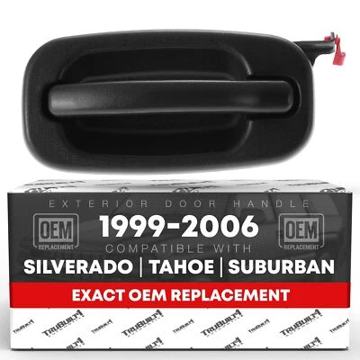 T1A Exterior Door Handle,Driver Side for Chevrolet Silverado, Avalanche; GMC Sier...