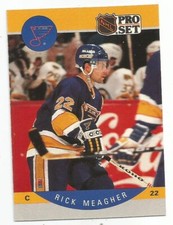 RICK MEAGHER 1990-91 PRO SET CARD NM-MT+ CONDITION