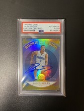 Jalen Suggs Signed Autograph Auto 2021 illusions Rookie Card RC /10 PSA/DNA Rare