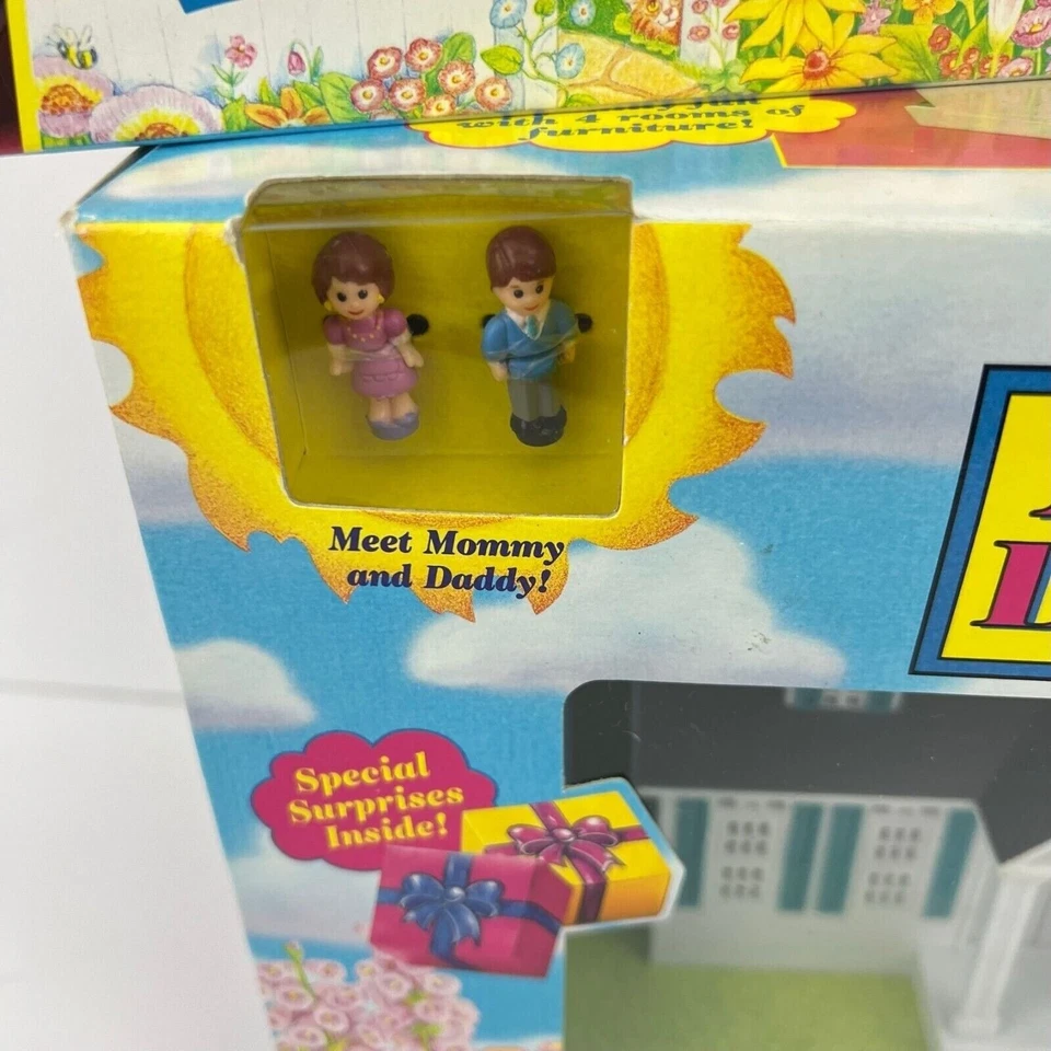 Juego de adición y patio Galoob My Pretty Dollhouse Happy Heart Mansion 2nd Story Foto 3 de 4