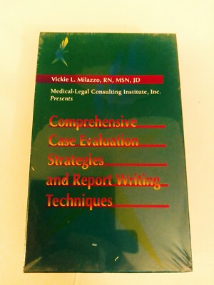 Comprehensive Case Evaluation Strategies & Report Writing Techniques Cassettes
