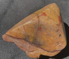 MORGAN HILL (A) GRADE POPPY JASPER BUBBLY OPEN  CHUNK 202 GRAMS- 7.1 OZ’S 
