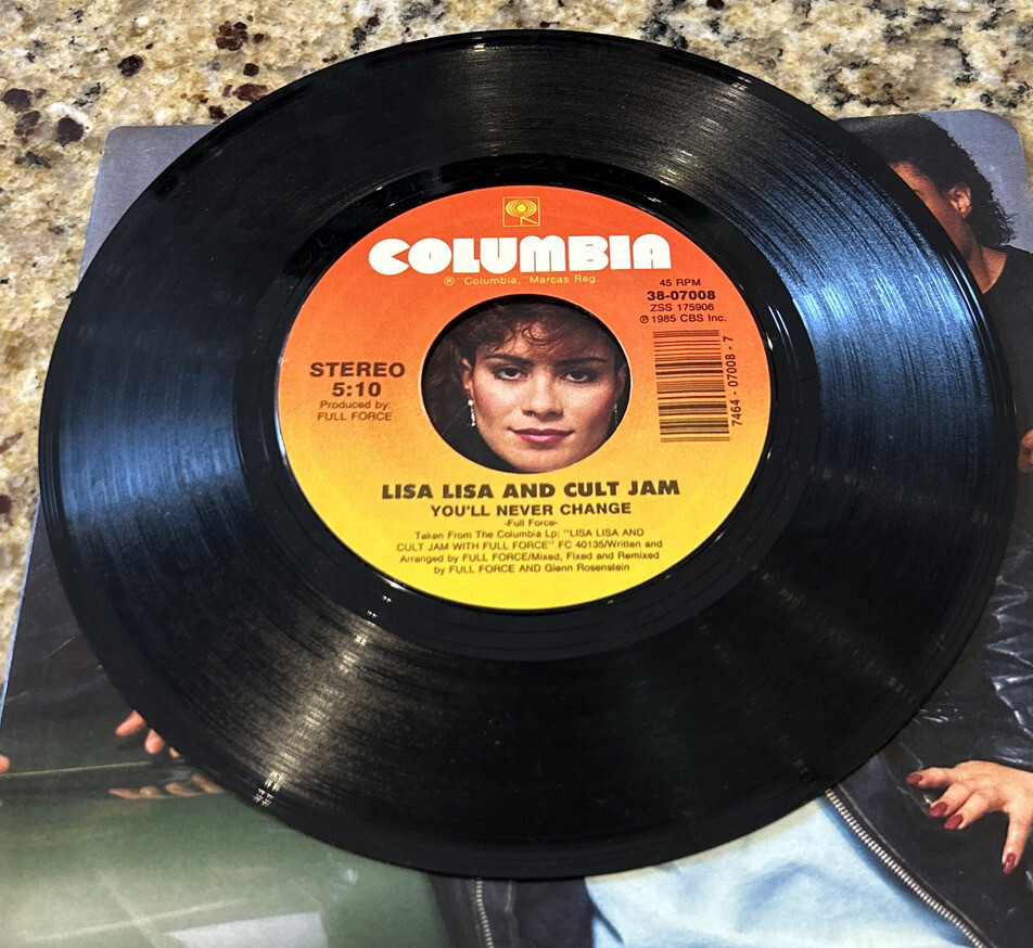 Columbia レコード Lisa Lisa and Cult Jam - Head To Toe w/ Picture Sleeve - 45 RPM 7