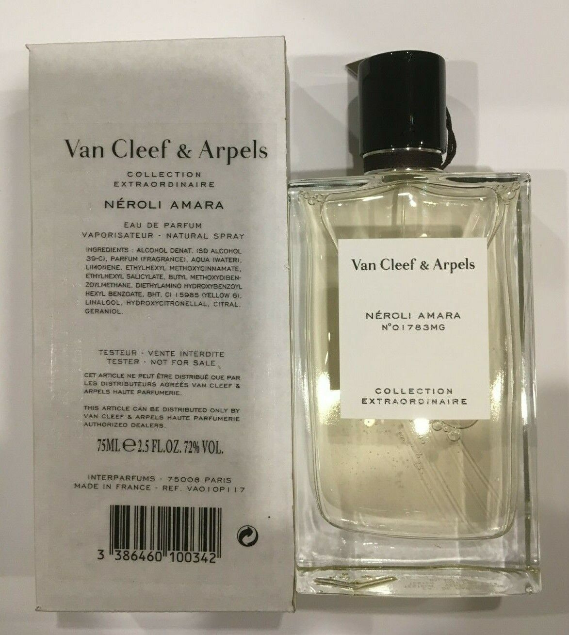 Van Cleef & Arpels NEROLI AMARA Eau de Parfum Spray 2.5 Oz 75 ml NEW TT