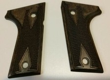 Colt New Agent Dao Double Action Classic Checkered Wood Grips - Walnut