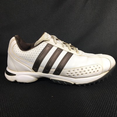 Adidas Golf Shoes Mens 10 Traxion 3D Fit Foam Adiwear White Brown EVG 791003 | eBay