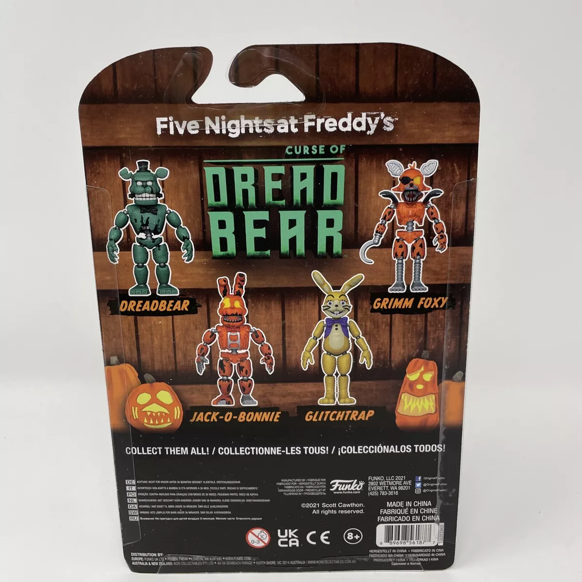 Funko Action Figure: Five Nights at Freddy's: Curse of Dreadbear