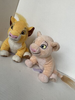 Simba Nala Soft Toys Small Disney Store Authentic Original Plush The Lion  King UK
