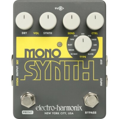Electro Harmonix Mono Synth Guitar Synthesizer | Neu