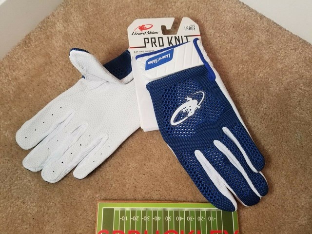 lizard skins pro knit men's batting gloves