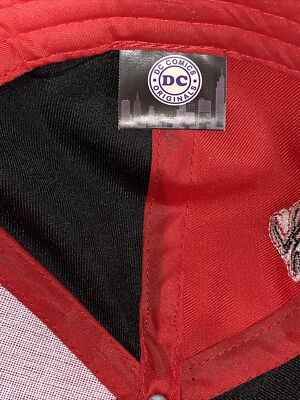 Casquette Harley Quinn DC Comics - Noire Et Rouge - Pour Femme - Neuf Avec étiquettes