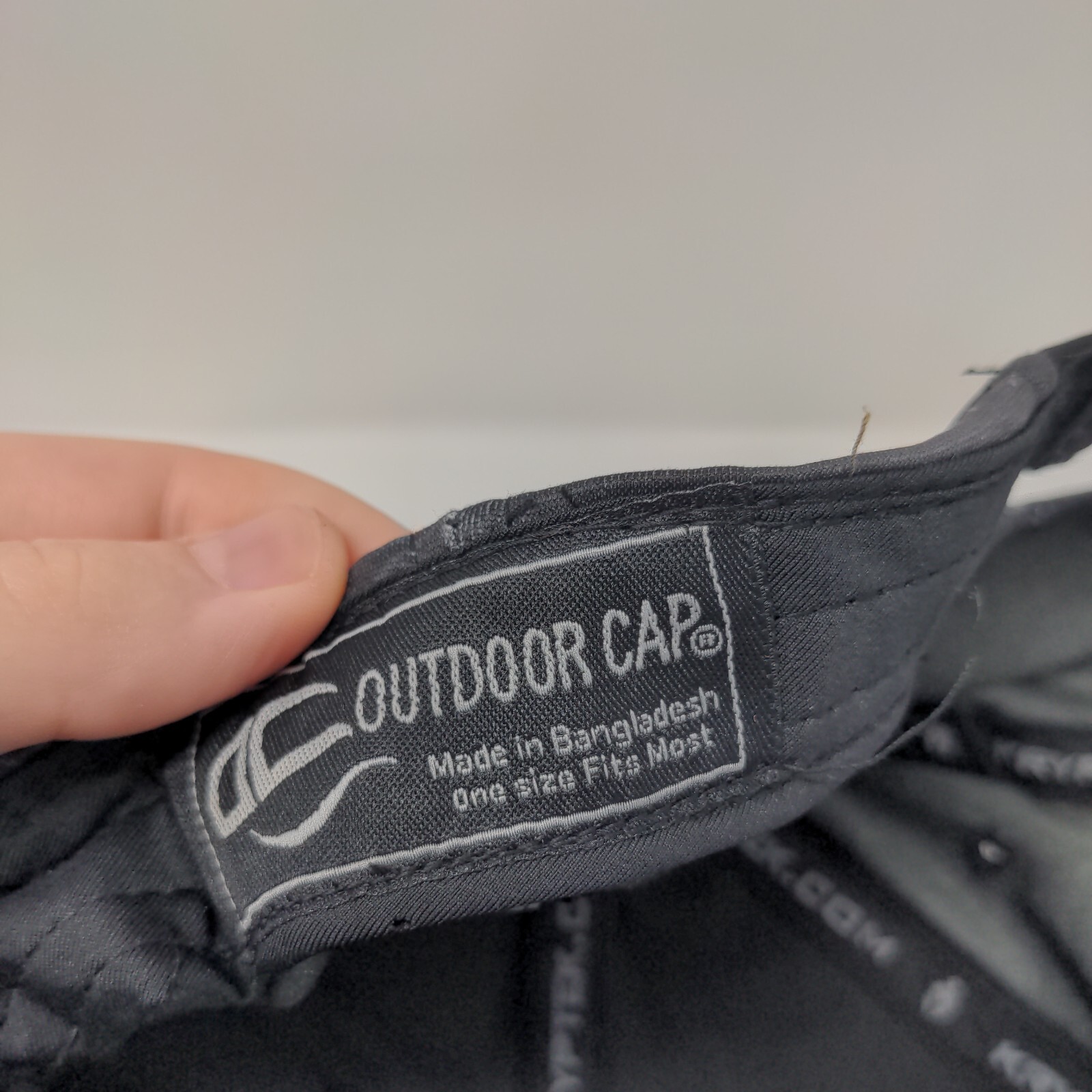 Kryptek Patch Strapback Hat Gray OSFM Adjustable … - image 8