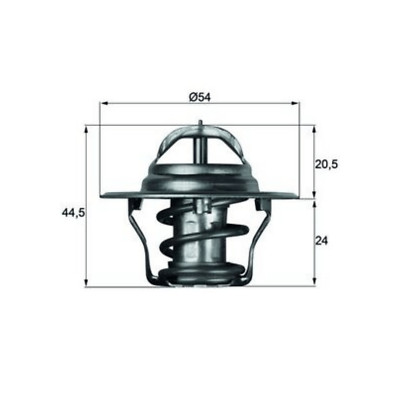 MAHLE Thermostat, Kühlmittel TX 4 87D für AUSTIN MAESTRO/METRO;FORD CAPRI/ESCORT