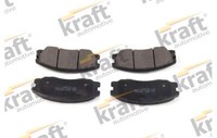 Kraft Automotive 6008303 Bremsbelagsatz, Scheibenbremse FüR Chevrolet Opel