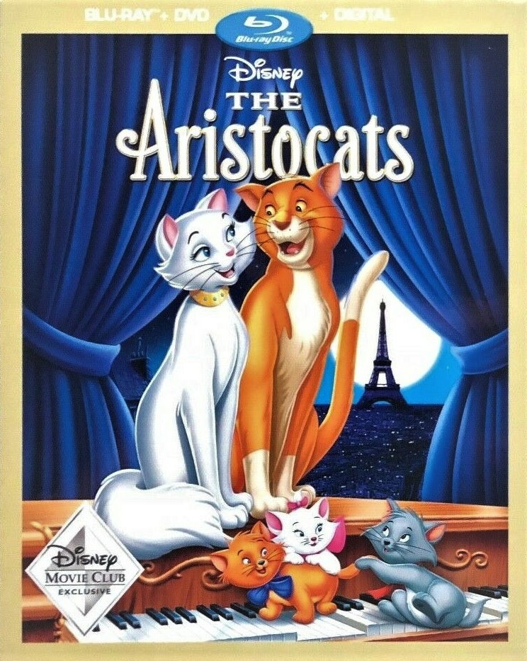 【Blu-ray&DVD】アマルフィ&アンダルシア Blu-ray boxセット The Aristocats (Blu-ray / DVD, Digital) w/Slipcover New Free
