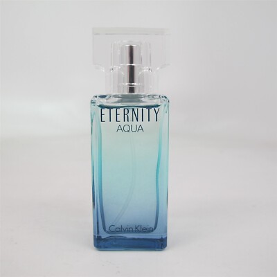 ETERNITY AQUA by Calvin Klein 15 ml/ 0.5 oz Eau de Parfum Travel Spray NO BOX