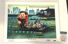 Luis Diaz Surreal Neo MATTtrix The Matrix Gpk Parody Print With Coa