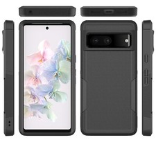 Navor Case Compatible with Google Pixel 7, 6.3-inch Cover with Screen Protector