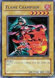 Flame Champion - PSV-041 - Common - Unlimited Edition x3 - Near Mint