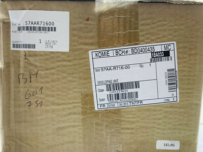 KONICA MINOLTA 57AAR71600 Original Developing Unit For BIZHUB 600/601/750/751