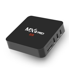 MXQ Pro 4K Android TV Box 7.1 Smart TV Box WiFi Quad Core Lettore multimediale 3D