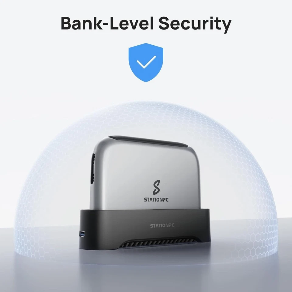 PocketCloud Portable NAS WiFi 6 M.2 NVMe SD Slots 8TB Max One-Click Backup - Image 2 of 4