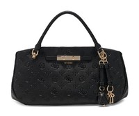 Guess Carmella 3 Comp Satchel UmhäNgetasche Handtasche Tasche Black Logo Schwarz