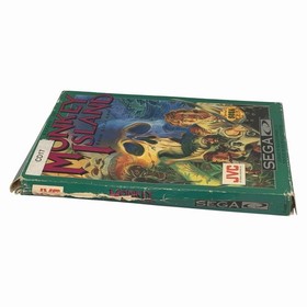 The Secret of Monkey Island (Sega CD, 1993) Authentic Disc & Box Tested