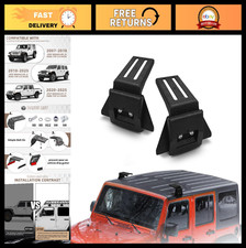 Roof Rack Mounting Brackets For Wrangler Jl Jk 2007-2024 Gladiator Jt Cherokee