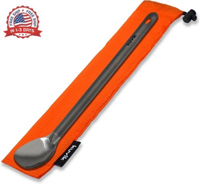 Titanium Spoon - Ultralight and Compact for Camping and Hiking