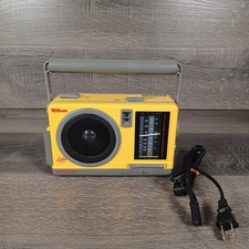 Vintage Wilson Sports Engineered FM AM Weather Stereo Radio Light WSSR 800