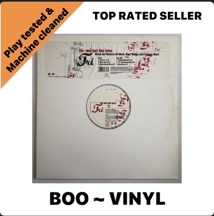 Tri - We Got The Love (12"") Garage House Vinyl Record EX / EX
